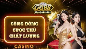 Cộng đồng bet thủ Go88 đông đảo